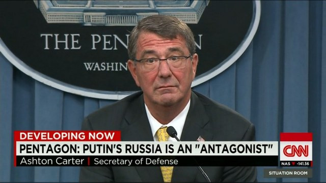 Министр обороны США: Путинская Россия ведет себя как наш противник