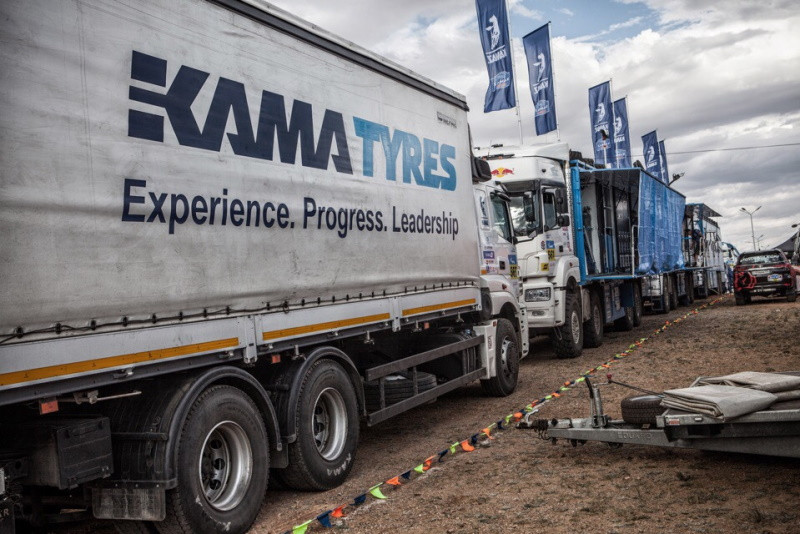 KAMA TYRES традиционно поставил шины для спортивной команды «КАМАЗ-мастер»
