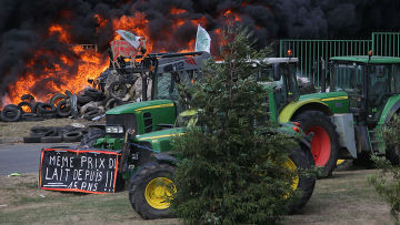 Фермеры Европы бунтуют