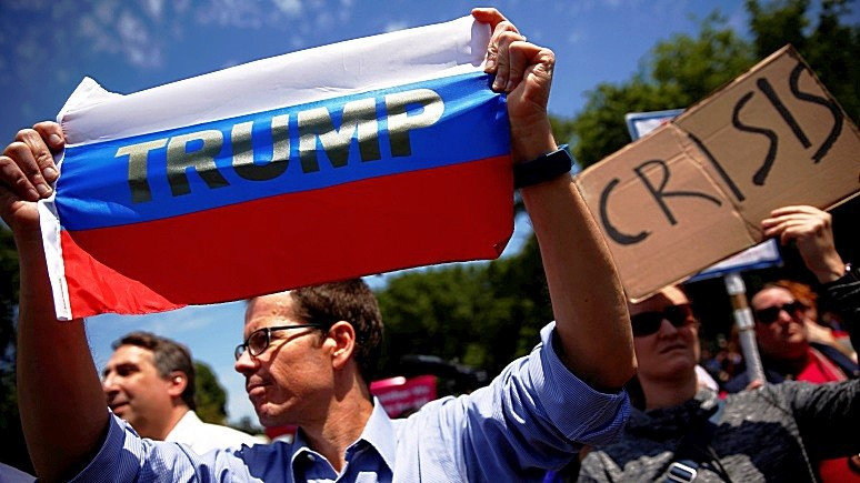 Washington Free Beacon: ведущая CNN случайно «скрестила» Трампа с Россией