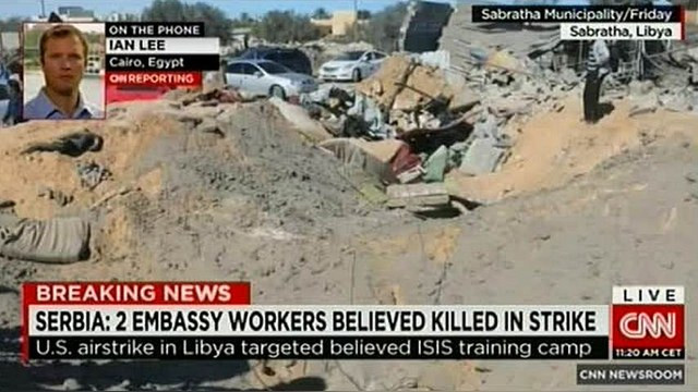 CNN: В авиаударах США по Ливии погибли сербские дипломаты