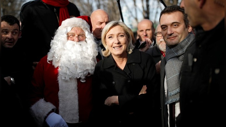 Daily Express: Ле Пен пообещала покончить с господством Брюсселя в Европе