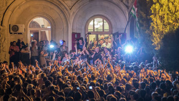 Псевдо-майдан в Сухуми