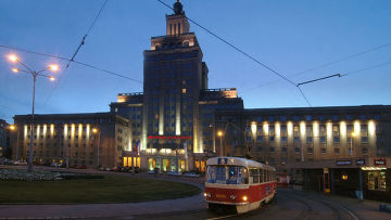 Сталинская высотка в Праге