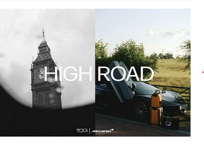 TUMI и HIGHSNOBIETY представили коллекцию TUMI | McLaren на трех Гран-при «ФОРМУЛЫ-1»