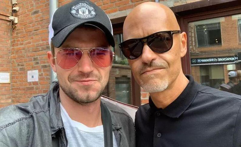 Александр Петров опубликовал фото с Бондарчуком после известия о рождении сына у его бывшей жены