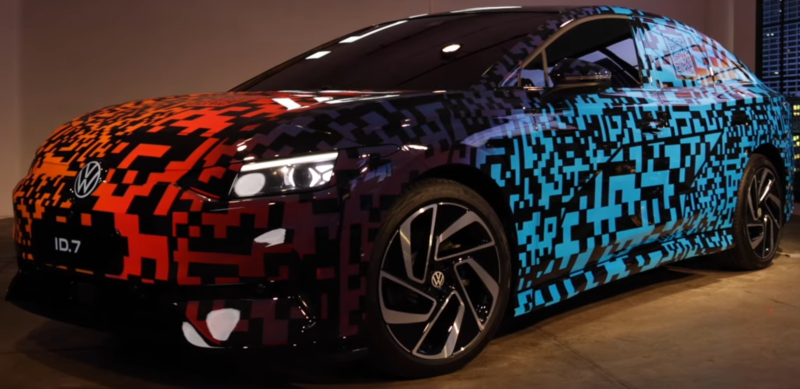 Начато производство нового электрического седана Volkswagen ID.7