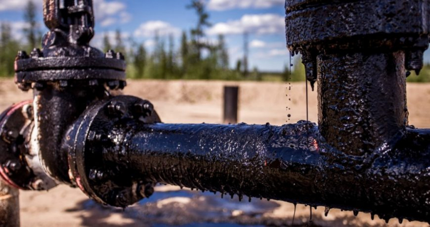 Нефтепродукты проявились из бездействующей трубы в Усинском районе Коми