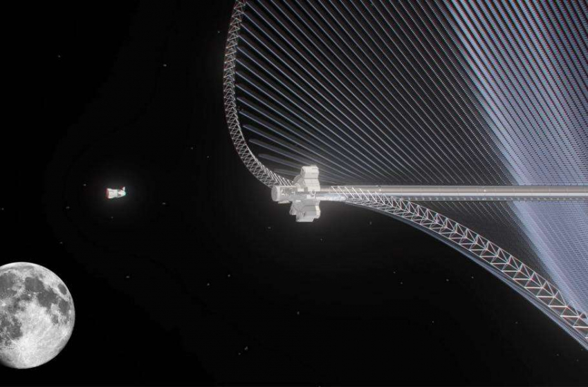 Лунные базы могут получать энергию от гигантской солнечной «бабочки»