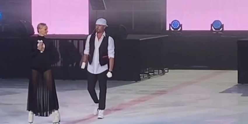 Фигурист Роман Костомаров  готовится к захватывающему выступлению