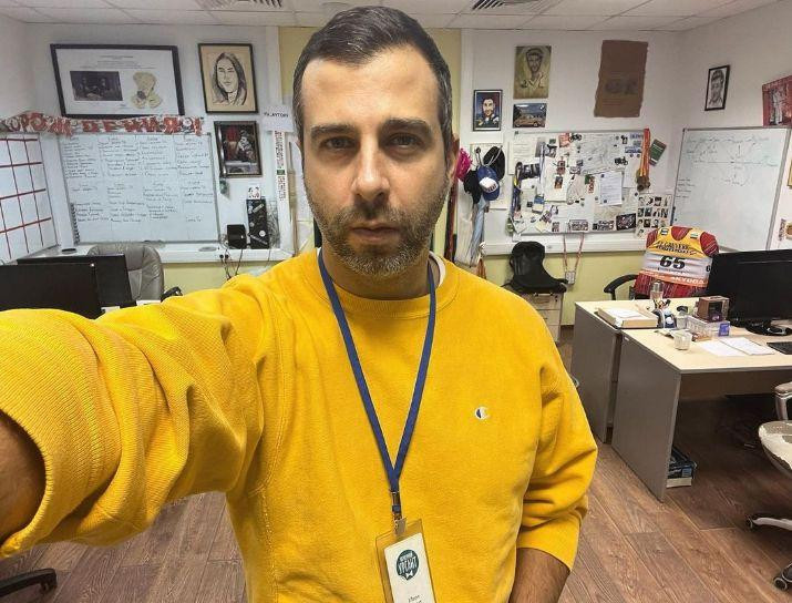 Телеведущий Иван Ургант опубликовал фото из Санкт-Петербурга