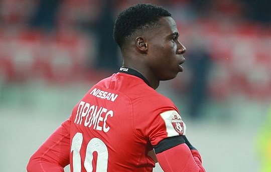 В «Спартаке» прокомментировали скандальное видео с Промесом в отделе полиции