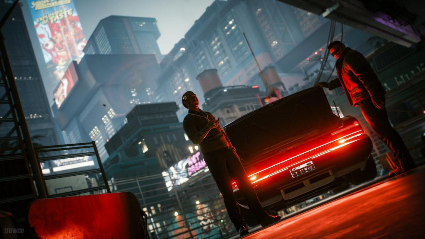 Cyberpunk 2077 удалось запустить на игровом смартфоне REDMAGIC 7S Pro