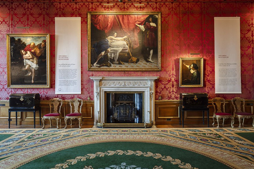 Утерянная картина Артемизии Джентилески вновь обнаружена во дворце близ Лондона