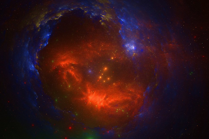 Обсерватория «Чандра» обнаружила новые подробности о «Великом извержении» Эта Киля