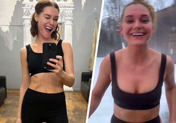 Актриса Кристина Асмус показала, как выглядела до похудения