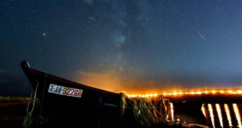 Россияне увидят пик звездопада Дракониды ночью 9 октября 2023 года