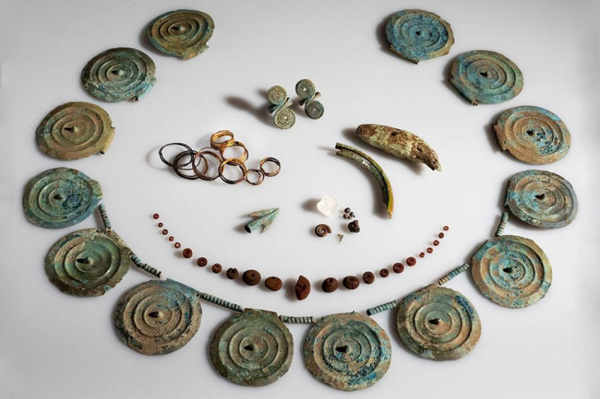 Комплект украшений бронзового века найден на морковном поле в Швейцарии