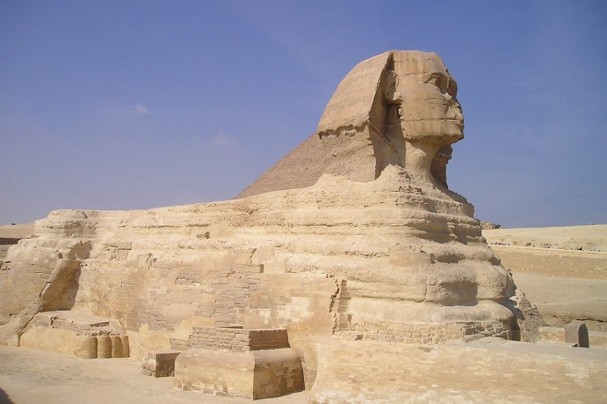 Большой Сфинкс в Гизе мог получить свою форму от воздействия ветра