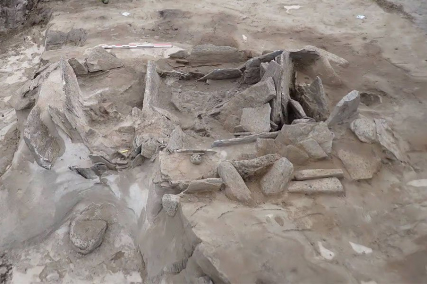 В Норвегии обнаружена большая нетронутая 4000-летняя каменная могила