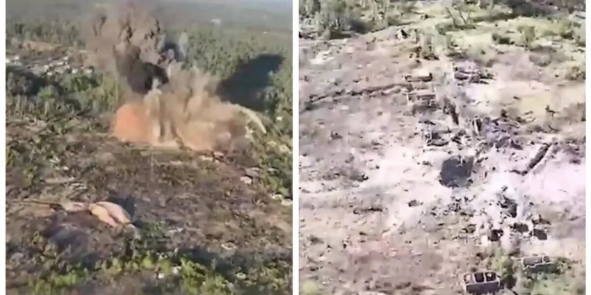 Под позициями ВСУ в Авдеевке взорвали 500 кг взрывчатки — последние новости с СВО