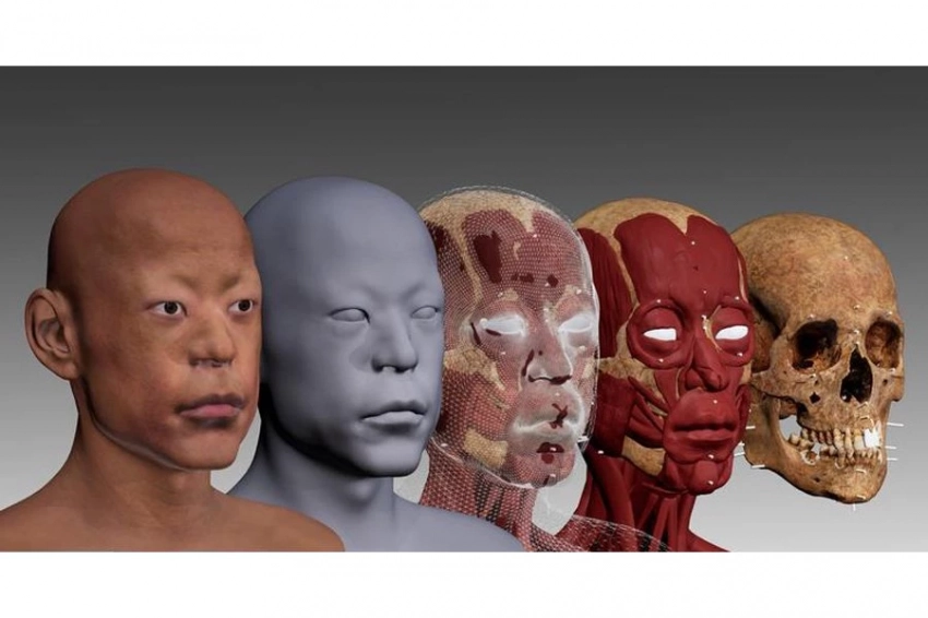 Китайские ученые воссоздали лицо мужчины из культуры неолита Хуншань