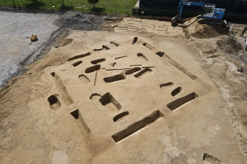 На юго-западе Германии найден ранний кельтский «сад могил»