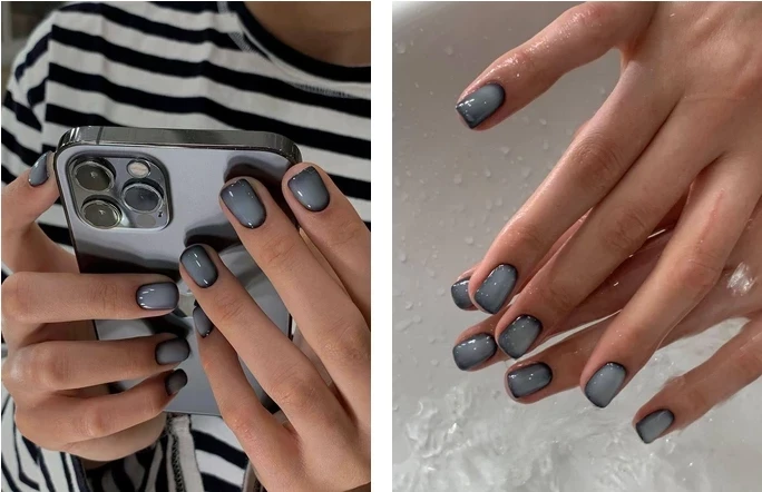 Что такое маникюр со смыслом Dark Aura и кому он подойдет