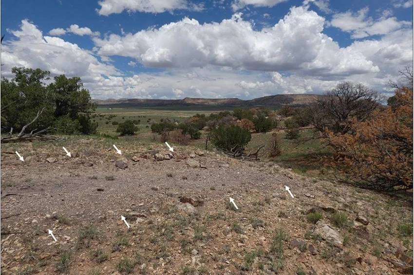 Древние дороги возле каньона Чако в Америке связаны со священными ритуалами