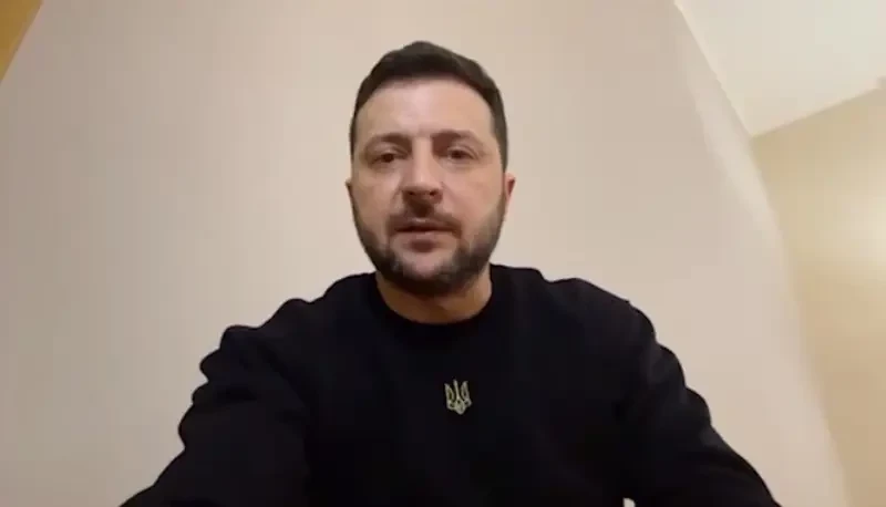 Зеленский: за три года конфликта украинская армия потеряла 45100 военнослужащих