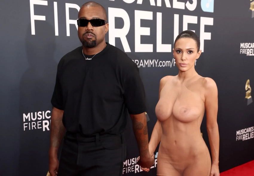 Канье Уэста и Бьянку Цензори выгнали с церемонии вручения премии "Грэмми"