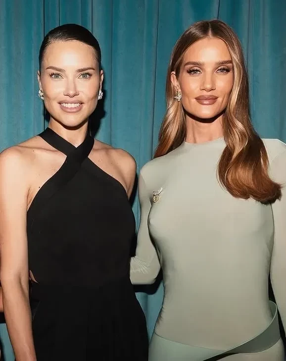 Рози Хантингтон-Уайтли и Адриана Лима посетили вечеринку Tiffany & Co. в Бразилии