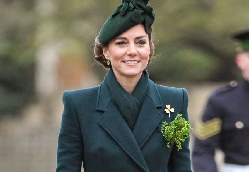 Кейт Миддлтон посетила парад в честь Дня святого Патрика