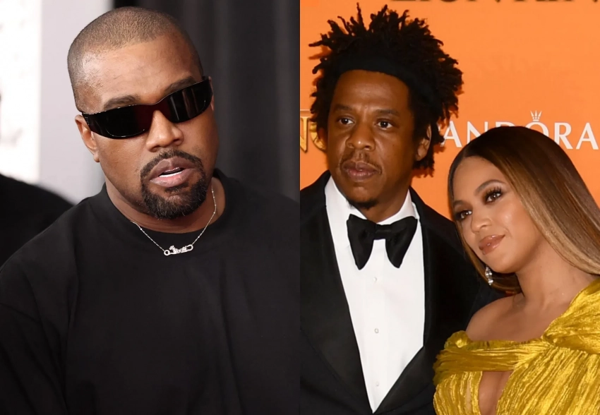 Канье Уэст оскорбительно высказался о детях Бейонсе и Джея-Зи, назвав их "недоразвитыми"