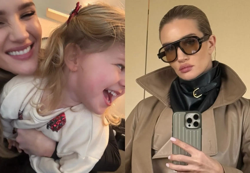 Рози Хантингтон-Уайтли показала, как проводит время в Лондоне