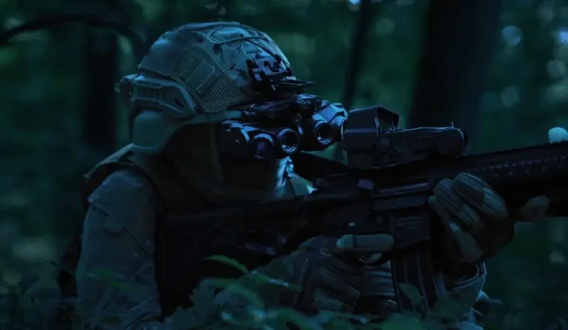 Для французской армии разработаны панорамные очки ночного видения Panoramic с четырьмя окулярами