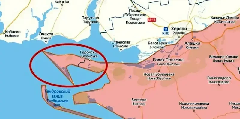 Британцам нужен контроль Киева над Кинбурнской косой, чтобы обезопасить своё военное присутствие в порту Очакова