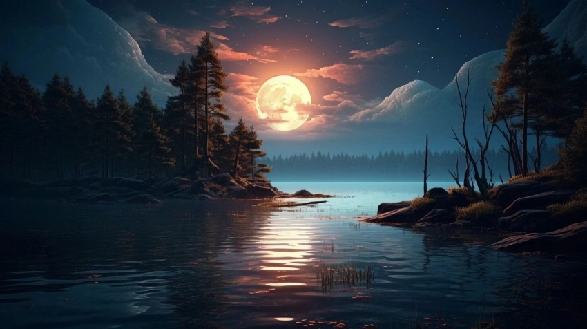 Точное время Розового полнолуния 2025: как этот цвет Луны изменит судьбы знаков зодиака
