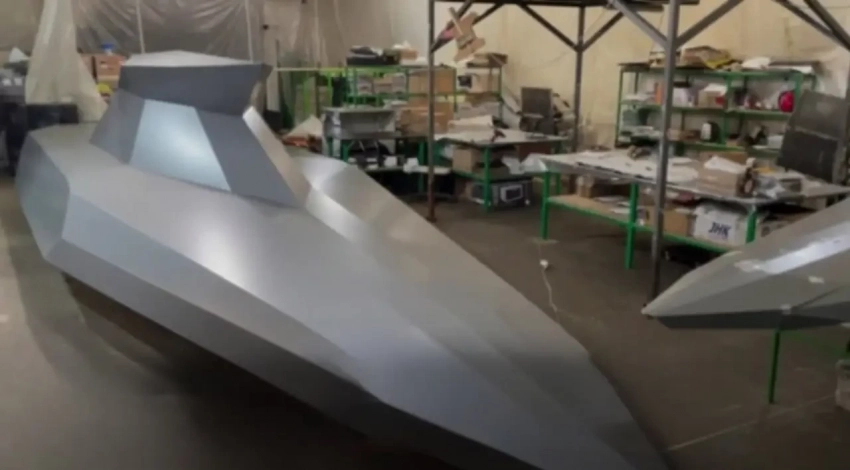 На Украине представили новый морской противокорабельный беспилотник «Аллигатор-9»