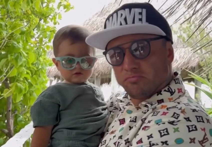 "Копия папы". Зепюр Брутян впервые показала лицо сына от Павла Прилучного