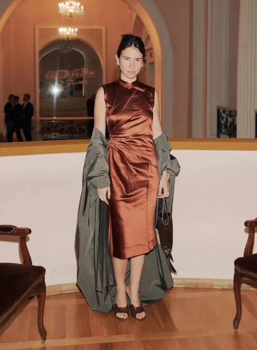 Надежда Михалкова с племянником, Оксана Лаврентьева, Виктория и Дана Манасир на концерте Теодора Курентзиса