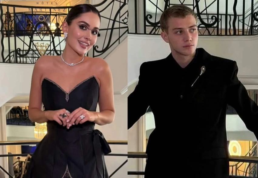 Марьям Тилляева посетила премьеру фильма на Каннском кинофестивале в платье узбекского дизайнера вместе с новым бойфрендом