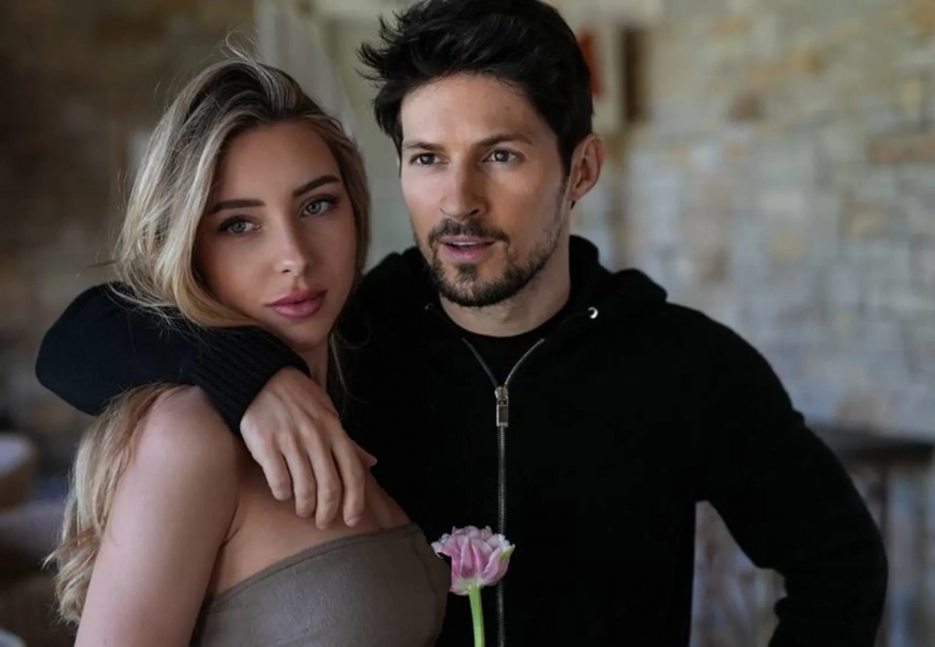 Девушка Павла Дурова опубликовала новое фото с ним на фоне слухов, что он проводит время с другой