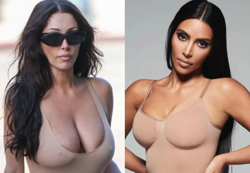Бьянка Цензори вновь повторила образ Ким Кардашьян