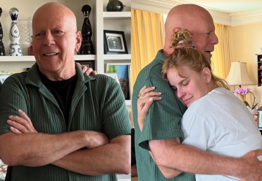 Дочь Брюса Уиллиса опубликовала новые фото с ним