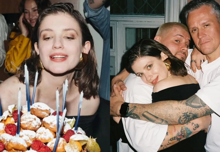 Аня Чиповская отметила день рождения с бывшим мужем Дмитрием Ендальцевым, Идой Галич и Аллой Сигаловой