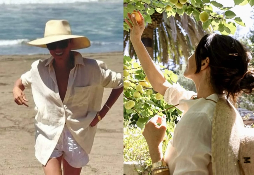 Меган Маркл поделилась новыми фото на фоне слов принца Гарри о том, что её "троллили больше всех в мире"