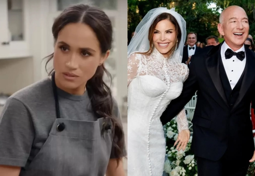 "Пожирает зависть". Меган Маркл расстроилась, что её не пригласили на свадьбу Джеффа Безоса и Лорен Санчес