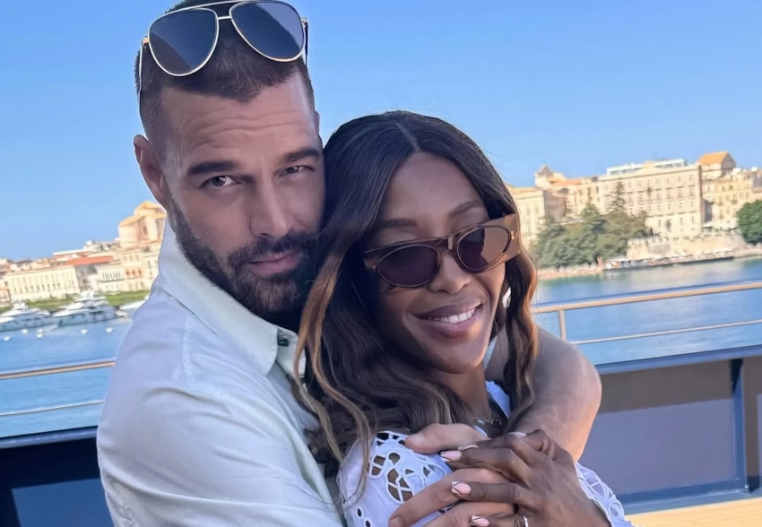 Наоми Кэмпбелл, Рики Мартин, София Вергара и Наташа Поли вместе отдыхают на Сицилии