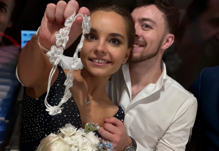 "Благословление" от Ирины Винер и букет невесты. Арина Аверина подтвердила роман с фигуристом Дмитрием Алиевым